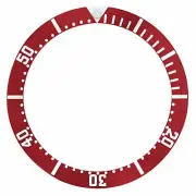 BEZEL INSERT FOR OMEGA SEAMASTER WATCH 2531.80 2532.80 PROFESSIONAL BOND RED