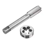 2pcs Tap and Die Set 5/8-11 UNC Left Hand Screw Tap & Round Die Thread Repair