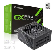 Gamemax GX-1250 PRO BK 1250W 80+Platinum Power Supply ATX3.0 PCIE5.0