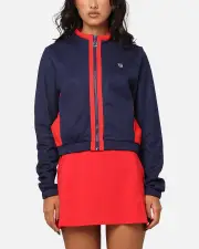 [FILA] Fila Grason Women's Colourblock Jacket Fila Navy/fila - Size L L Fila Navy/Fila