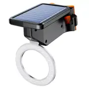 Red Solar Taillight for Ebikes and Mountain Bikes with Intelligent Light Sensor