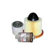 Oil Air Fuel Filter Service Kit for Ford Falcon FPV GT Pursuit BA BF Round Air