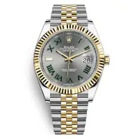 在飛比找Yahoo!奇摩拍賣優惠-【玩錶交流】全新品 ROLEX 126333 綠羅馬面盤 五