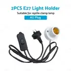For Brooder Reptile Basking Tortoise 2PCS Ceramic Heat UV UVB Lamp Light Holder