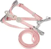 Generic Stylish Cat Harness and Leash Set Escape Proof Design Kitten Harness Small Harness for Cat Pet Walking Accessory