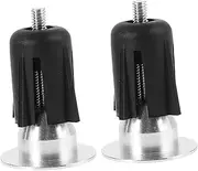 GANAZONO 1 Pair Mountain Bike Handlebars Bike Handlebar End Caps Handle Bar Ends Plugs Exercise Bike Plug Connector Handle Bar End Plugs Caps Bicycle Handlebar Covers Aluminum Alloy