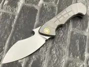 Twosun Folding Knife K110 Blade TC4 Titanium Handle Fast Open Knife TS594-K110