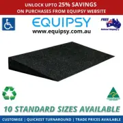 1:5 Wheelchair Access Rubber Ramp Threshold Doorway Disability 10 Standard Sizes