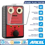 ANCEL Car Spark Plug Tester Dual Hole Petrol Ignition Analyzer Diagnostic Tool