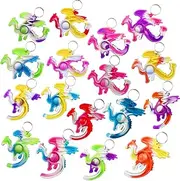 colorbopop Bulk Mini pop Bubble Keychain Fidget Present,Classroom Students Boys Girls Birthday Small Gifts…, Rainbow