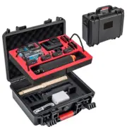 Dual Waterproof Case Camera Grip Kit Carrying Case for Insta360 Ace / Ace Pro