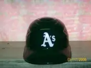 OAKLAND A'S COOLFLO F/S BATTING HELMET NEW NO FLAP SIZE 7 1/4