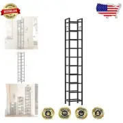Elegant 10-Tier Narrow Shoe Rack - Holds 10-20 Pairs, Adjustable Hooks Included