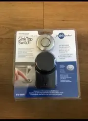 SinkTop Garbage Disposal Switch Insinkerator - Satin Nickel - FREE US SHIP