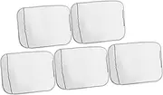 GANAZONO Car Seat Back Protector 5 Pack Rear Seat Covers Waterproof Anti-kick Mats Pe Film Car Accessories for Boys and Girls Adults