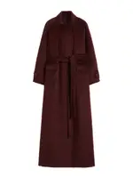 [Max Mara] Max Mara-Cappotto Lungo In Alpaca E Lana-Donna 36 IT