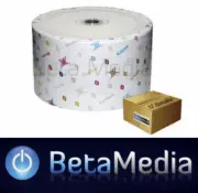600 x RITEK Blank CD-R 52X - Full Hub White Inkjet Matt Finish Printable CD R