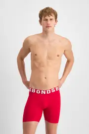 [Bonds] Bonds Men's Chafe Off Trunk in Parisian Red Size: 3XL, Moisture-Wicking 3XL Parisian Red