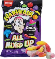 Warheads All Mixed UP Peg Bag 150g