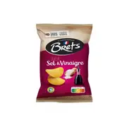 Brets Salt and Vinegar Chips 125g