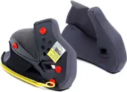 AGV Tourmodular, cheek pads , color: Grey/Black , size: L/30mm