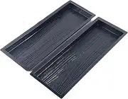 2 Pcs Walk Path Concrete Molds, DIY Stepping Stone Molds Concrete Cement Mold, DIY Plastic Molded Paving Mold, Garden Stepping Stone Mold, DIY Plastic Molded Paving Mold
