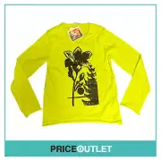 Comme des Garçons Jingle Flowers - Mens Yellow Jumper - Size M - BRAND NEW WITH