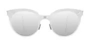 ROAV Galaxy 8110 Barbra Folding Silver Polarized 11.61 Men's Sunglasses Silver Size 52