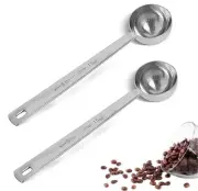 2-piece stainless steel coffee measuring spoon, coffee scoop 1 tablespoon, 15...