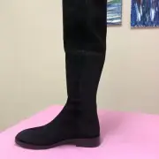 Brand New Black Suede Over The Knee Boot Size 7.5 Stuart Weitzman