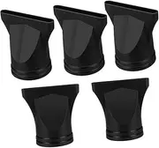 Blow Dryer Nozzle Attachment Fit Black Plastic Hair Dryer Diffuser Nozzle for Home Salon Styling