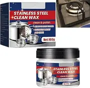 Magical Nano-Technology Stainless Steel Cleaning Paste, Stainless Steel Cleaner And Polish, 3 In 1 Stainless Steel Wax Cleaner For Grease, Multi-Purpose Powerful Cookware Cleaning Paste (1pcs)