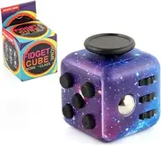 【Stress Relief Must-Have】 Fun Fidget Toy Cube, Stress Relief Wonder for Adults & Kids, 6-Sided Creative Handheld Cube for Adults, Audible/Silent Adjustable Fidget Toys for ADD/ADHD/OCD