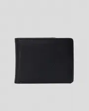[The Mad Hueys] The Mad Hueys Men's H Series Pu Wallet in Black One Size Black