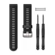 Garmin Forerunner 22mm Watch Band - Black/Silver
