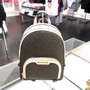 MICHAEL KORS MEDIUM JAYCEE ABBEY BACKPACK - POWDER BLUSH