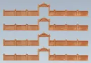 Faller Factory Wall Building Kit 684mm III N Gauge 272405