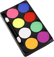 Artistic Body Paint Cream 8 Palette for Boys and Girls Festival Makeup Paint for Cosplay Stage Show Parties