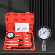 8Pcs Gasoline Engine Compression Meter Durable Compression Tester Kit Reusable