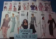 Vogue Patterns ~ ALL Patterns are Size 8-12 * ~ * ~ * ~ * ~ * Listing 9678