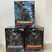 Godzilla -1.0 Minus One 2023 ver.2 Godzilla Figure 3 Types All Set Banpresto NEW