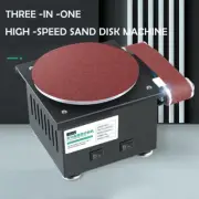 Mini Electric Belt Sander DIY High-Speed Sand Disc Machine Grinding Polishing