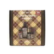 EVERY MAN JACK SANDALWOOD BEARD KIT BEARD/FACE WASH, OIL, BUTTER, BEARD COMB NIB