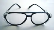 MSA Safety Glasses Metal Hinge Points Model 00817696 New OSHA ANSI requirements