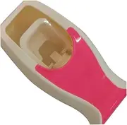 Ciieeo Neutral Toothpaste Dispenser and Squeezer Kit with Brush Holder Pink Bathroom Set for Adults and Automatic Operation No Waste Toothbrushes