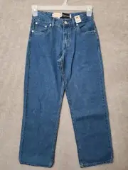 Levi's Silvertab Stay Loose Jeans Youth Boys 14 27x29 Blue 100% Cotton NEW