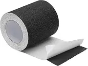 uxcell 6 Inch x 33 Ft Anti Slip Traction Tape, Non-Slip Grip Tape Non Skid Tread Safety Tape for Stairs Steps Scooter Deck, Black