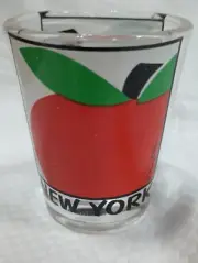 Big Apple New York souvenir shot glass