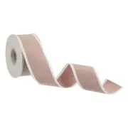 9.8 Yards x 1.5" Christmas Striped Ribbon, Candy Ribbon Roll Fabric, Khaki