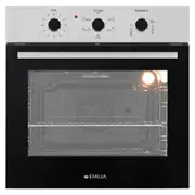 Emilia 60cm Built in Oven 5 Function - Stainless Steel